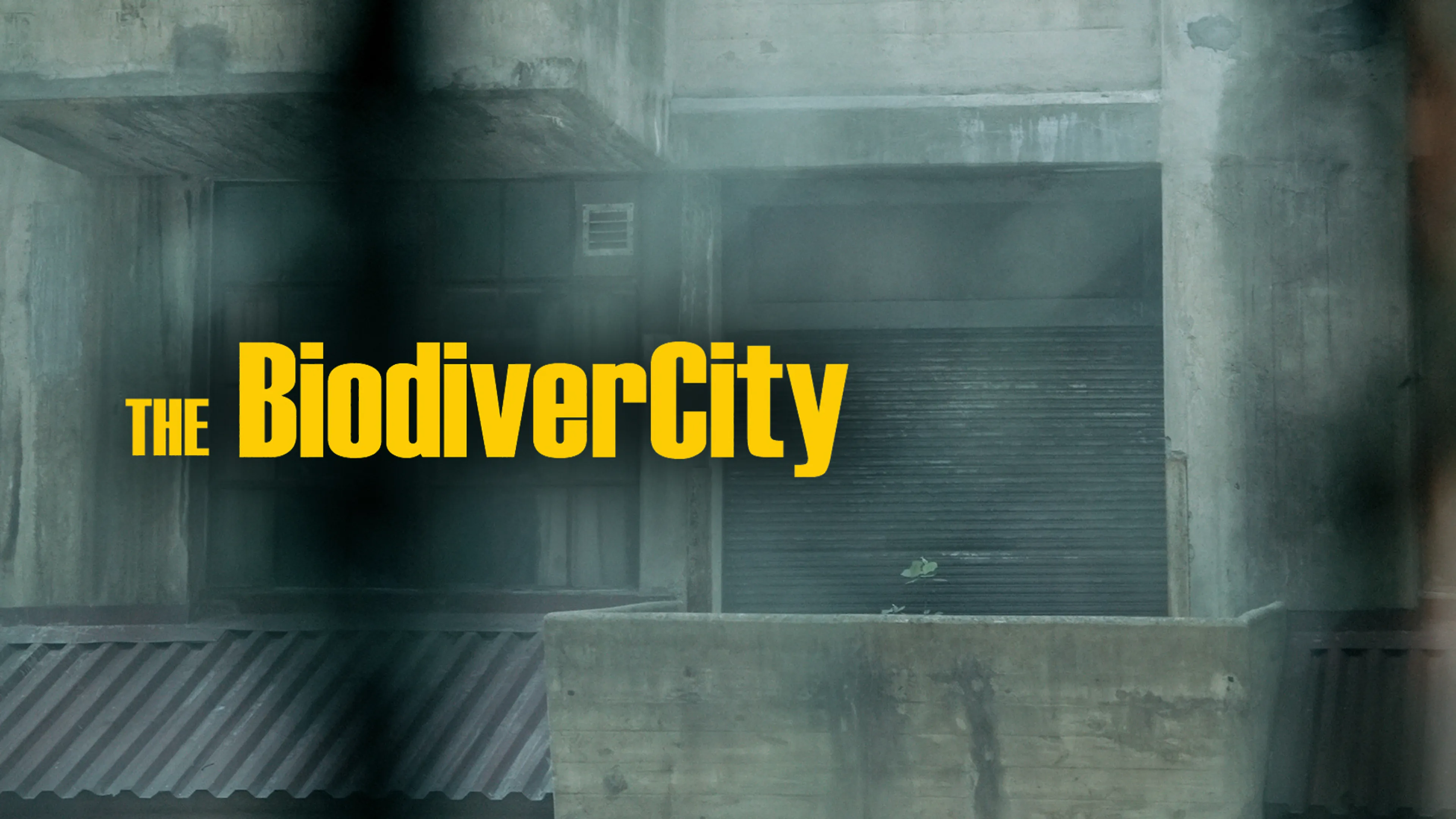 The BiodiverCity poster